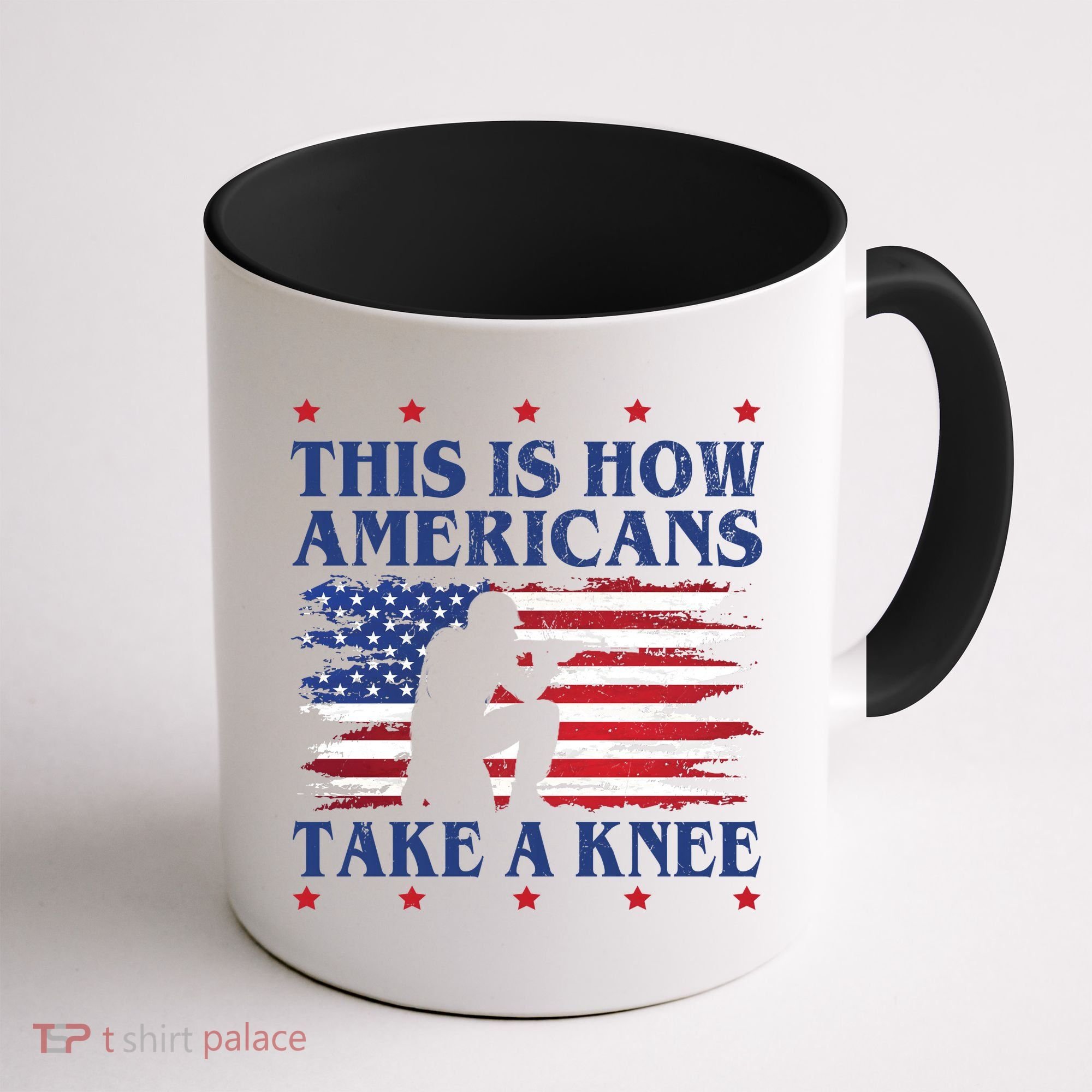 This Is How Americans Take A Knee Coffee Mug