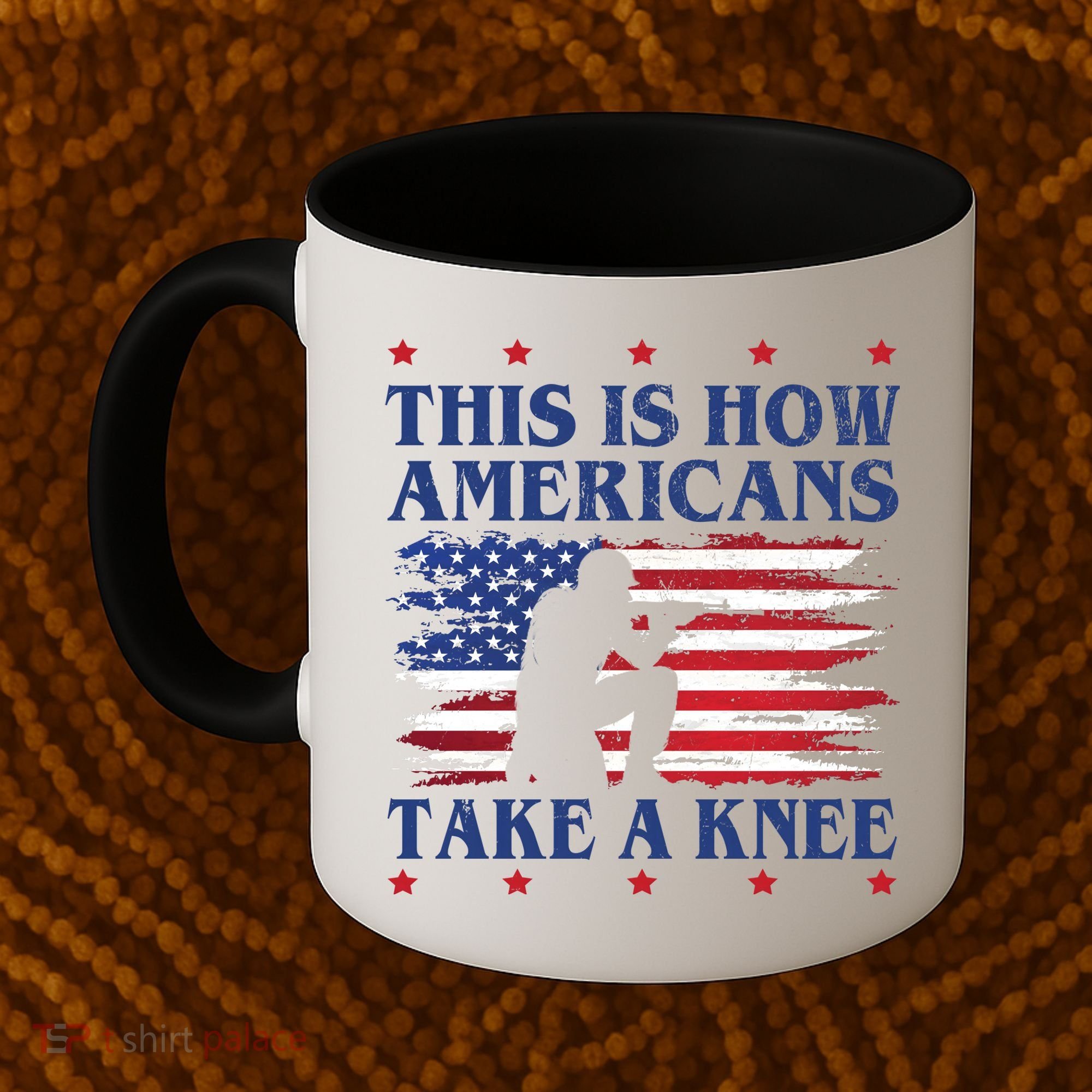 This Is How Americans Take A Knee Coffee Mug