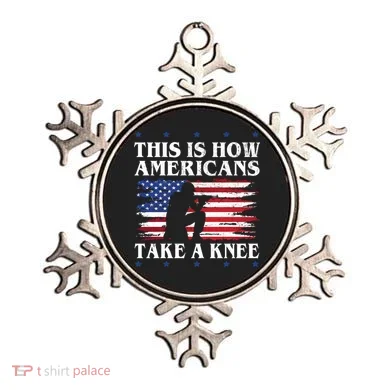 This Is How Americans Take A Knee Ornament