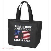 This Is How Americans Take A Knee Tote Bag thumb 3