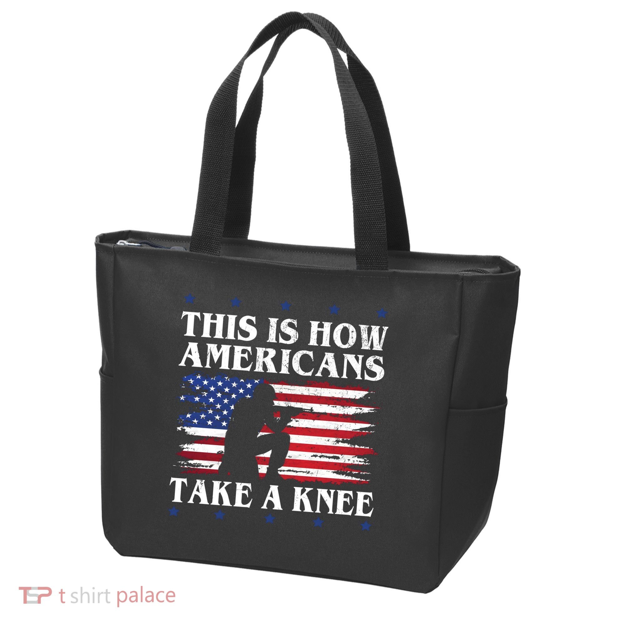 This Is How Americans Take A Knee Tote Bag