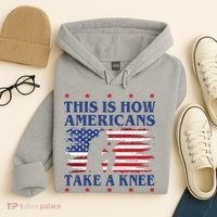 This Is How Americans Take A Knee Hoodie thumb 4
