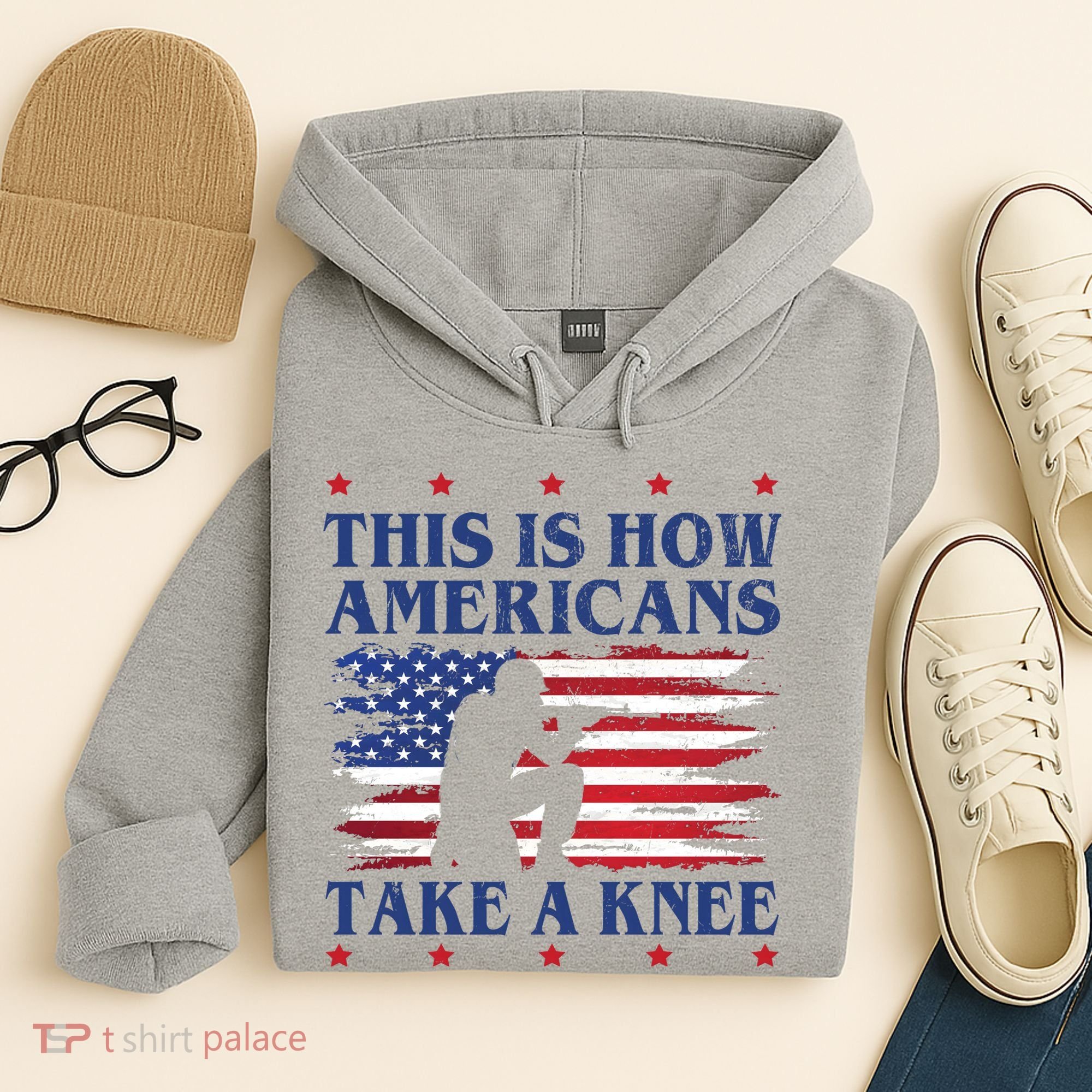 This Is How Americans Take A Knee Hoodie