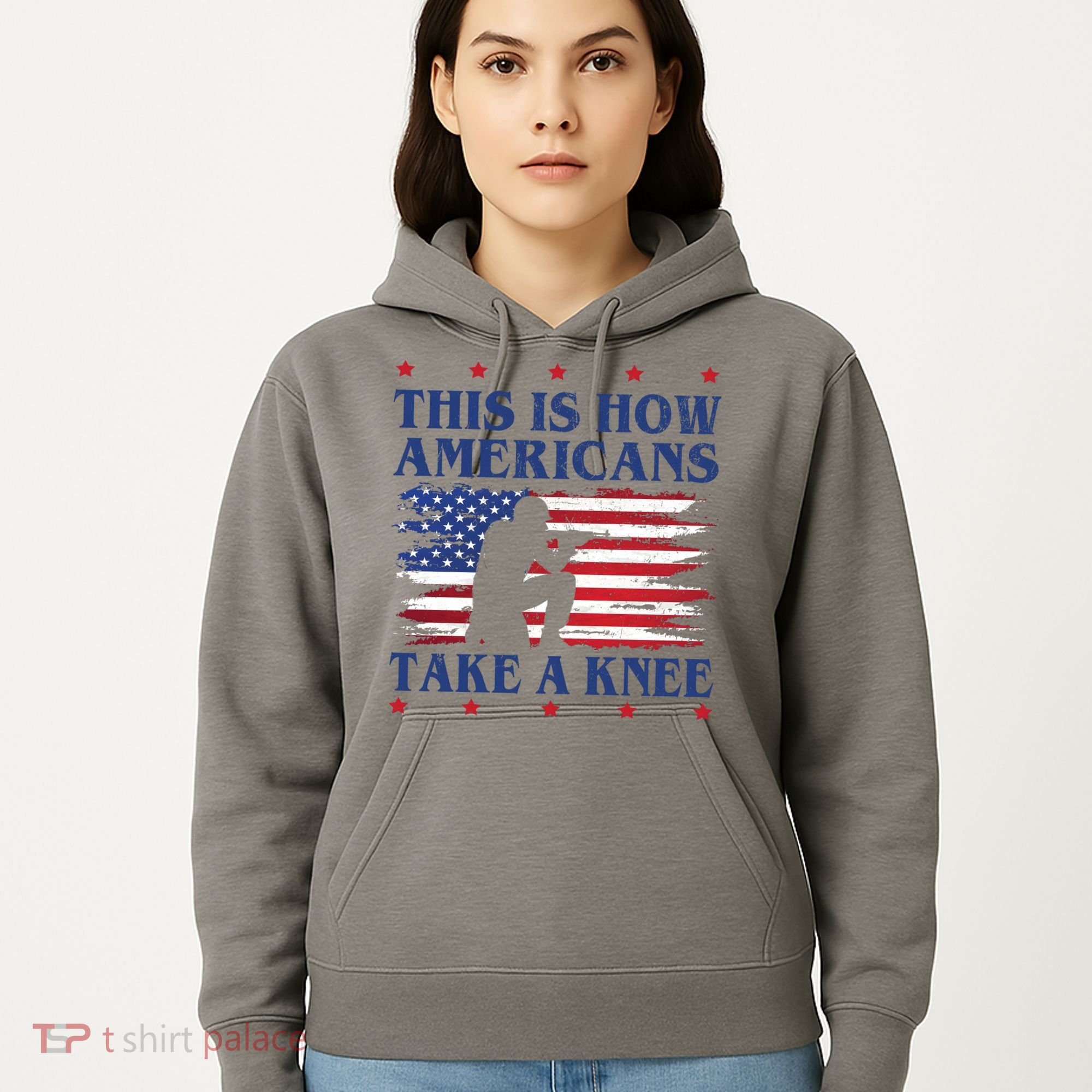 This Is How Americans Take A Knee Hoodie