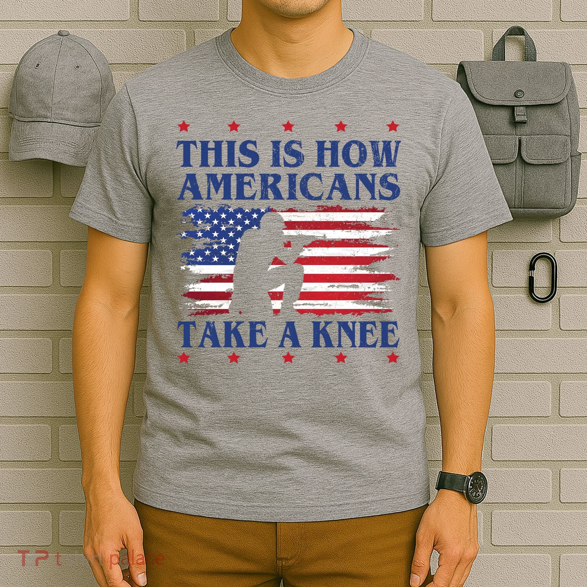 This Is How Americans Take A Knee T-Shirt