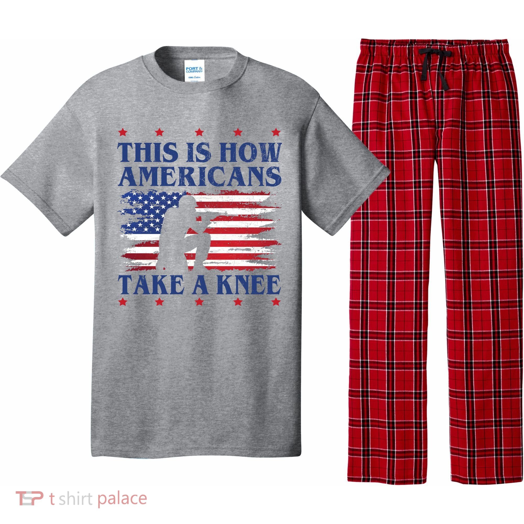 This Is How Americans Take A Knee Pajama Set