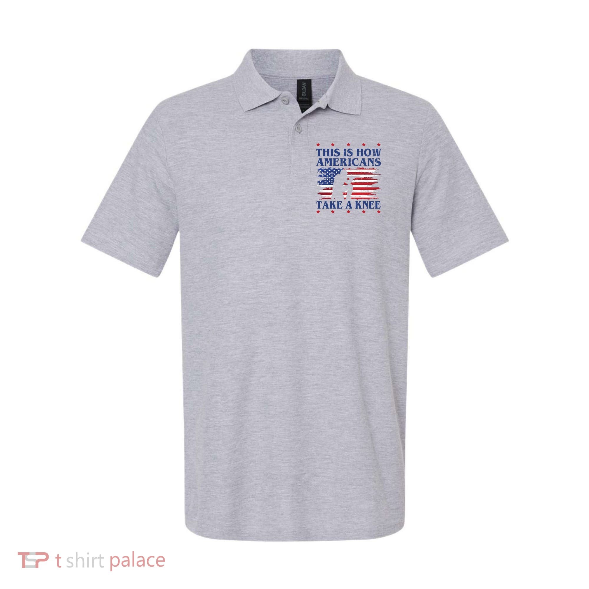 This Is How Americans Take A Knee Polo