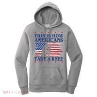This Is How Americans Take A Knee Women's Hoodie thumb 0
