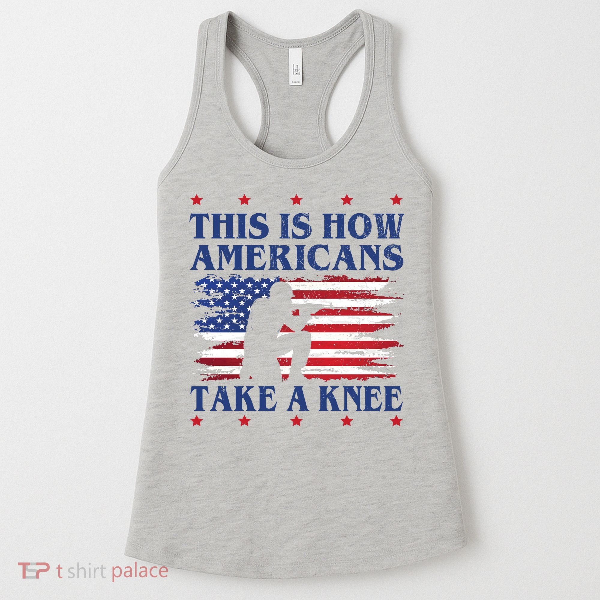 This Is How Americans Take A Knee Women's Tank Top