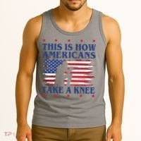 This Is How Americans Take A Knee Tank Top thumb 3