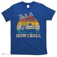 This Is How I Roll Retro Vintage Golf Cart Funny Golfing Gift T-Shirt thumb 0