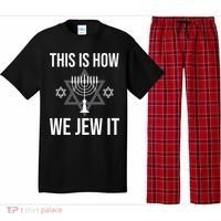 This Is How We Jew It  Jewish Chanukkah Hanukkah Pajama Set thumb 0