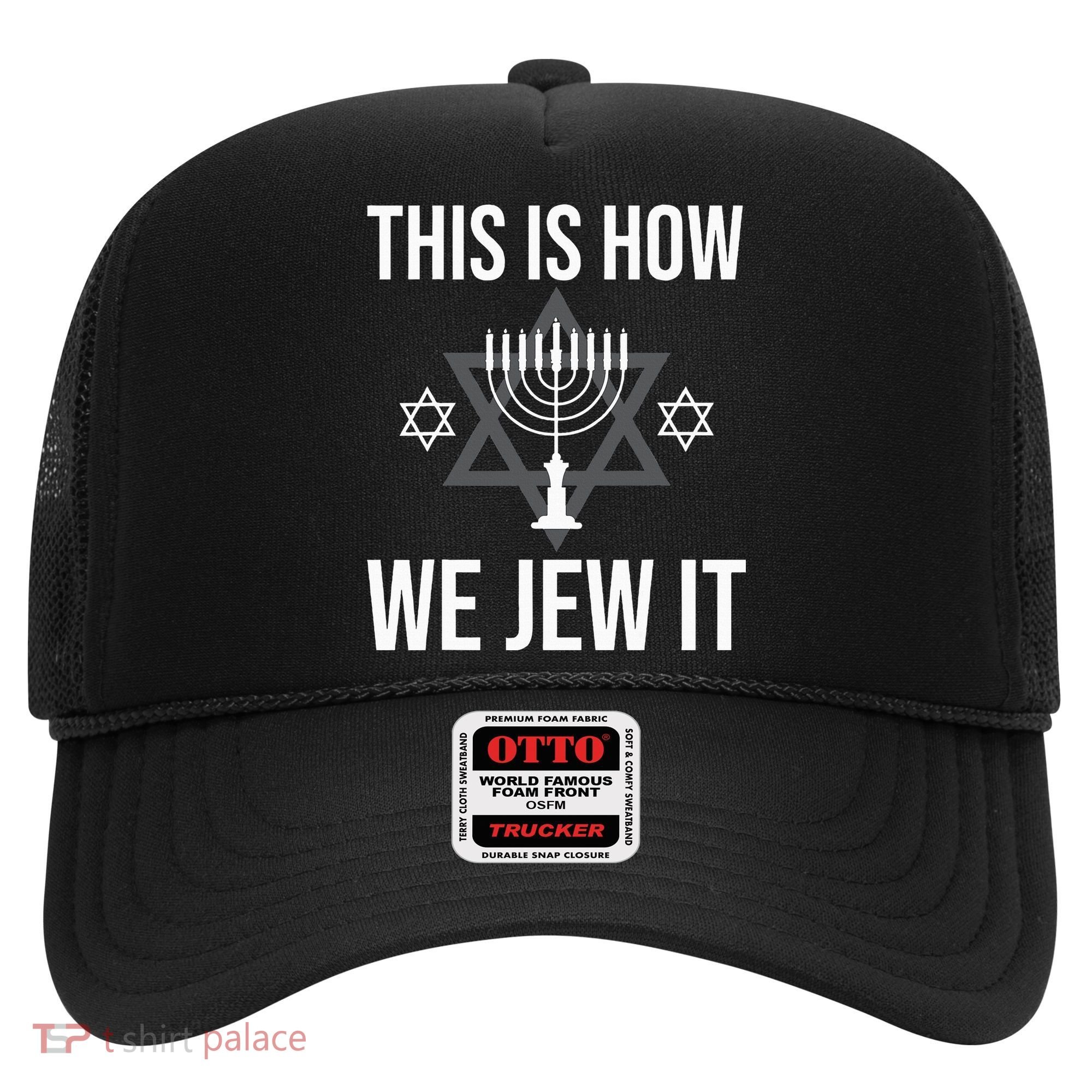 This Is How We Jew It  Jewish Chanukkah Hanukkah Hat