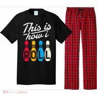 This Is How I Roll Bowling Bowler Bowlers Funny Pajama Set thumb 0