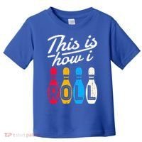 This Is How I Roll Bowling Bowler Bowlers Funny Toddler T-Shirt thumb 0