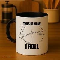 This Is How I Roll Bgift52 Stratofortress Pilot Flying B52 Meaningful Gift Coffee Mug thumb 4
