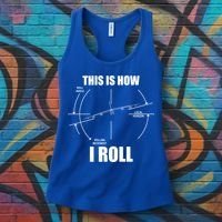 This Is How I Roll Bgift52 Stratofortress Pilot Flying B52 Meaningful Gift Women's Tank Top thumb 3