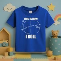 This Is How I Roll Bgift52 Stratofortress Pilot Flying B52 Meaningful Gift Toddler T-Shirt thumb 3