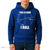 This Is How I Roll Bgift52 Stratofortress Pilot Flying B52 Meaningful Gift Kids Hoodie thumb 4
