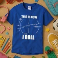 This Is How I Roll Bgift52 Stratofortress Pilot Flying B52 Meaningful Gift Kids T-Shirt thumb 3