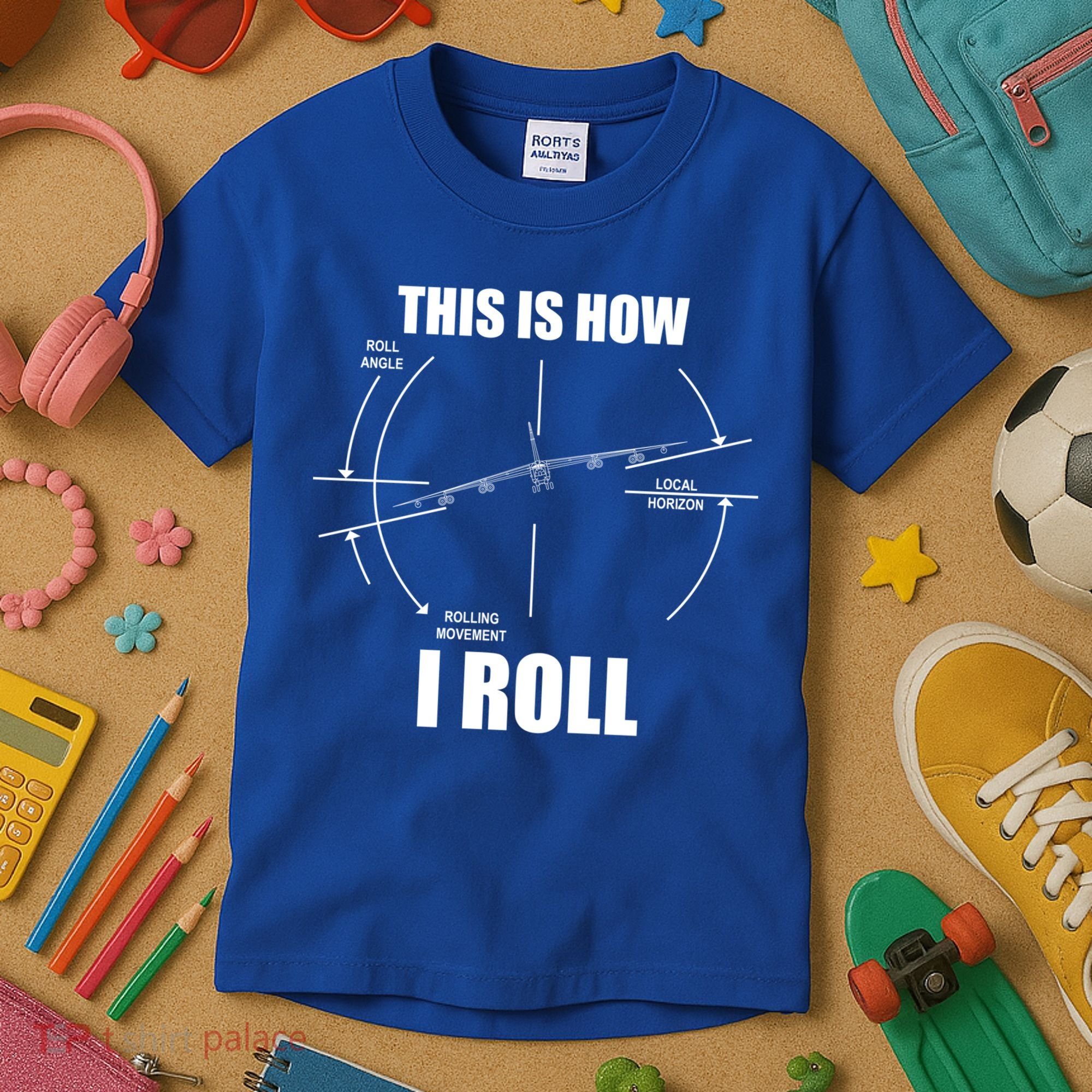 This Is How I Roll Bgift52 Stratofortress Pilot Flying B52 Meaningful Gift Kids T-Shirt