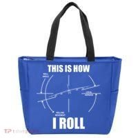 This Is How I Roll Bgift52 Stratofortress Pilot Flying B52 Meaningful Gift Tote Bag thumb 0