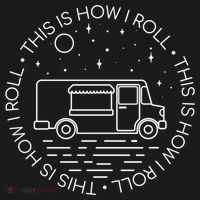This Is How I Roll Gift Food Truck Cool Gift Women's Hoodie thumb 2