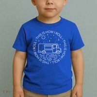 This Is How I Roll Gift Food Truck Cool Gift Toddler T-Shirt thumb 2