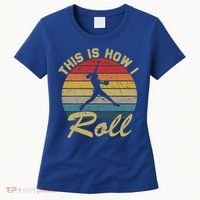 This Is How I Roll Retro Softball Girls Gift Women's T-Shirt thumb 0
