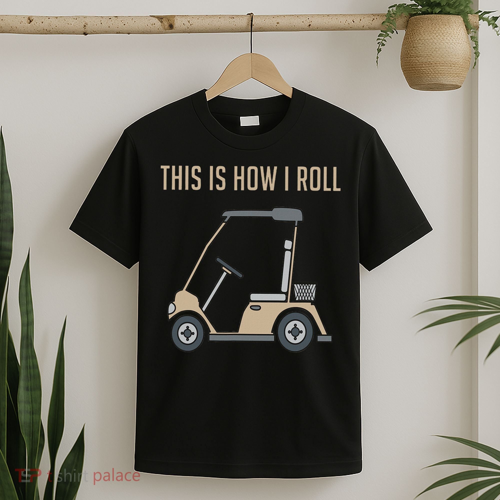 This Is How I Roll Golf Cart Funny Golfers T-Shirt