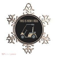 This Is How I Roll Golf Cart Funny Golfers Ornament thumb 0