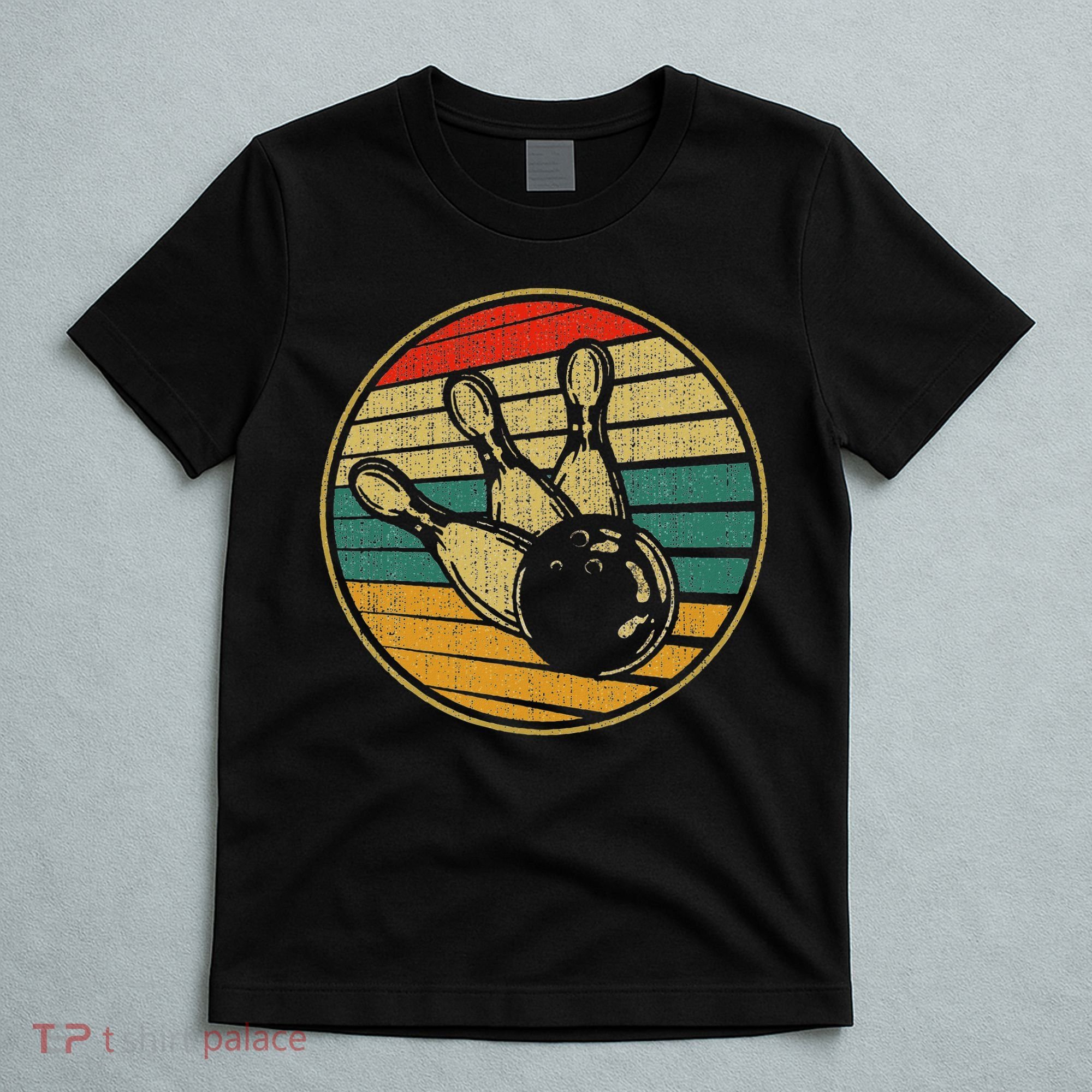This Is How I Roll Vintage Retro Bowling 60s 70s Bowler T-Shirt