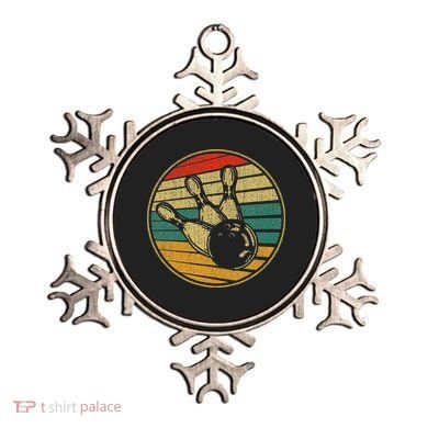 This Is How I Roll Vintage Retro Bowling 60s 70s Bowler Ornament