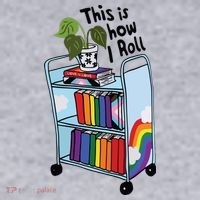 This Is How I Roll Pride Lgbtqia Library Women's Sweatshirt thumb 2