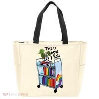 This Is How I Roll Pride Lgbtqia Library Tote Bag thumb 0