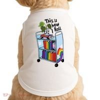 This Is How I Roll Pride Lgbtqia Library Doggie Tank thumb 0