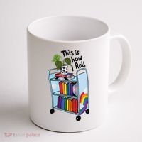 This Is How I Roll Pride Lgbtqia Library Coffee Mug thumb 1