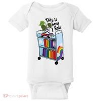 This Is How I Roll Pride Lgbtqia Library Baby Bodysuit thumb 0