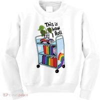 This Is How I Roll Pride Lgbtqia Library Kids Sweatshirt thumb 0