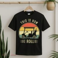 This Is How I Roll Funny Golf Cart Sport Golfing T-Shirt thumb 2