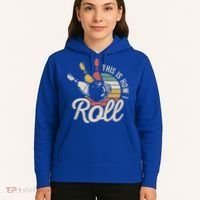 This Is How I Roll Retro Bowling Bowler Funny Gift Great Gift Hoodie thumb 5