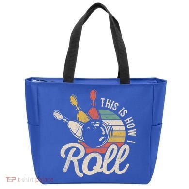This Is How I Roll Retro Bowling Bowler Funny Gift Great Gift Tote Bag