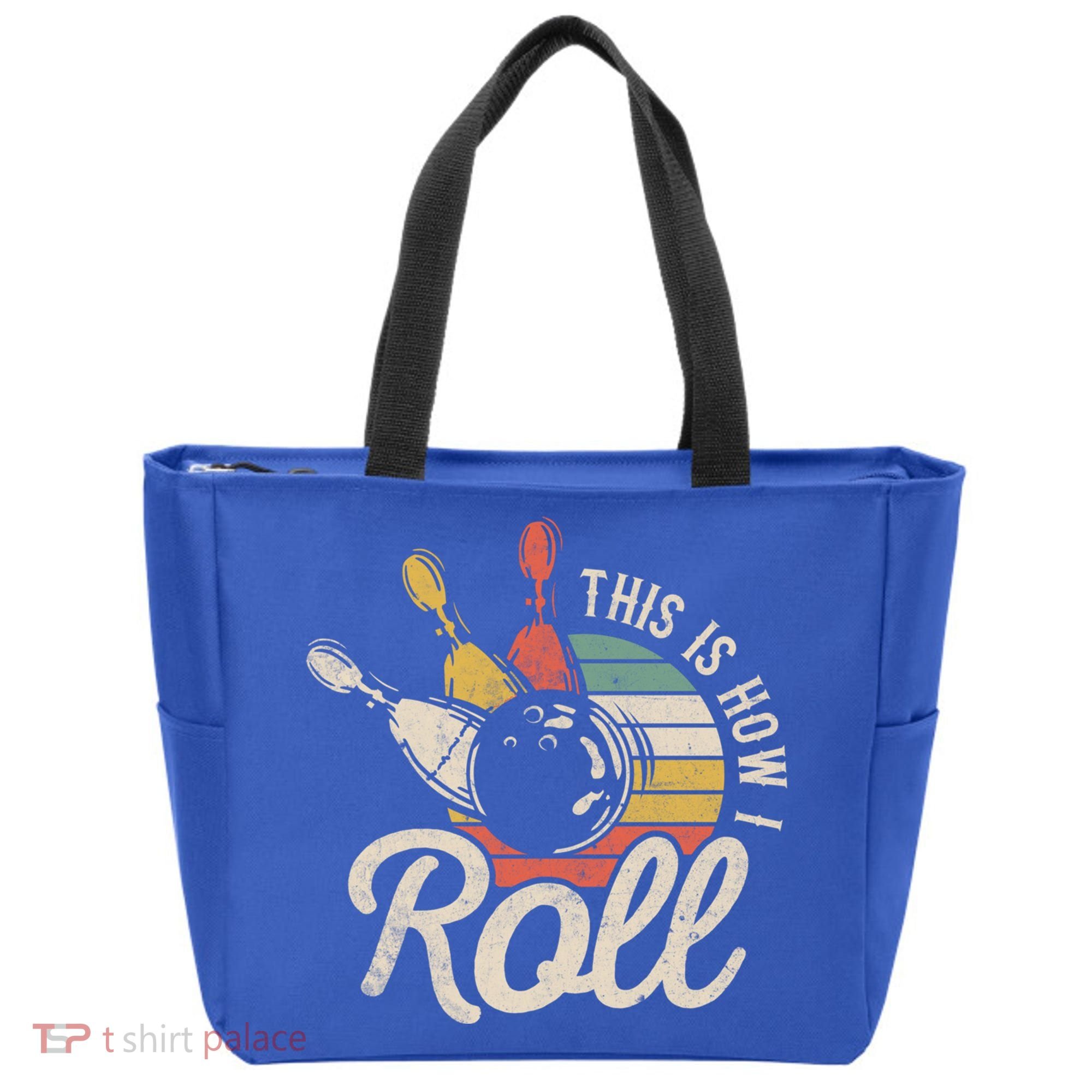 This Is How I Roll Retro Bowling Bowler Funny Gift Great Gift Tote Bag