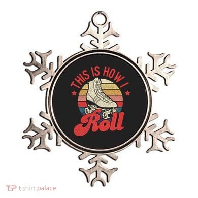 This Is How I Roll Vintage Roller Skating Skate Skater Ornament