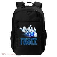 This Is How I Roll Bowling Cool Gift Backpack thumb 0