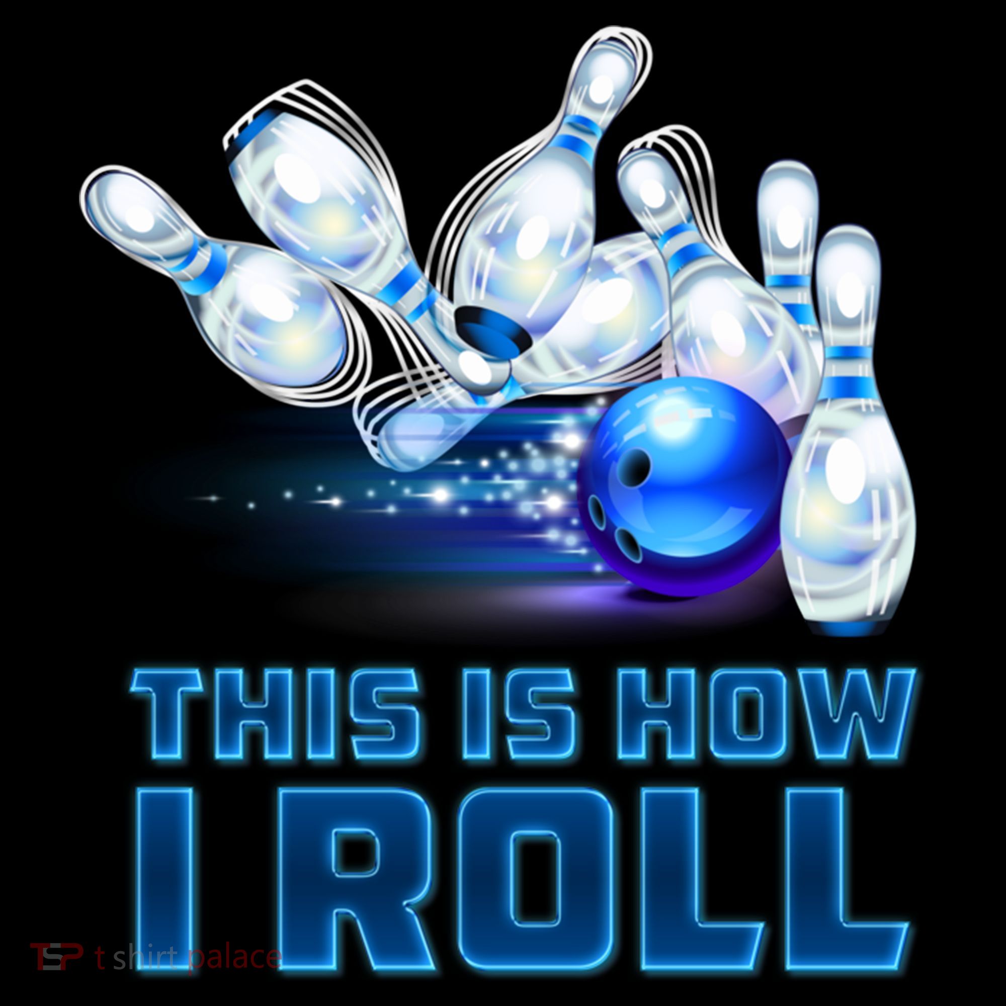 This Is How I Roll Bowling Cool Gift Backpack