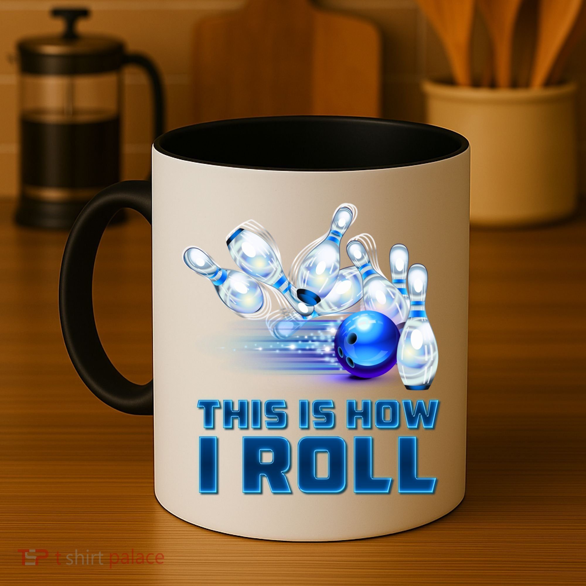 This Is How I Roll Bowling Cool Gift Coffee Mug