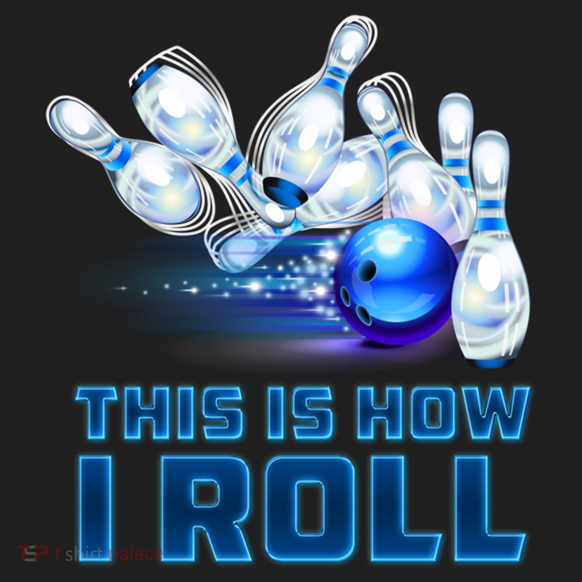 This Is How I Roll Bowling Cool Gift Hat