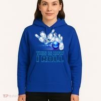 This Is How I Roll Bowling Cool Gift Hoodie thumb 5