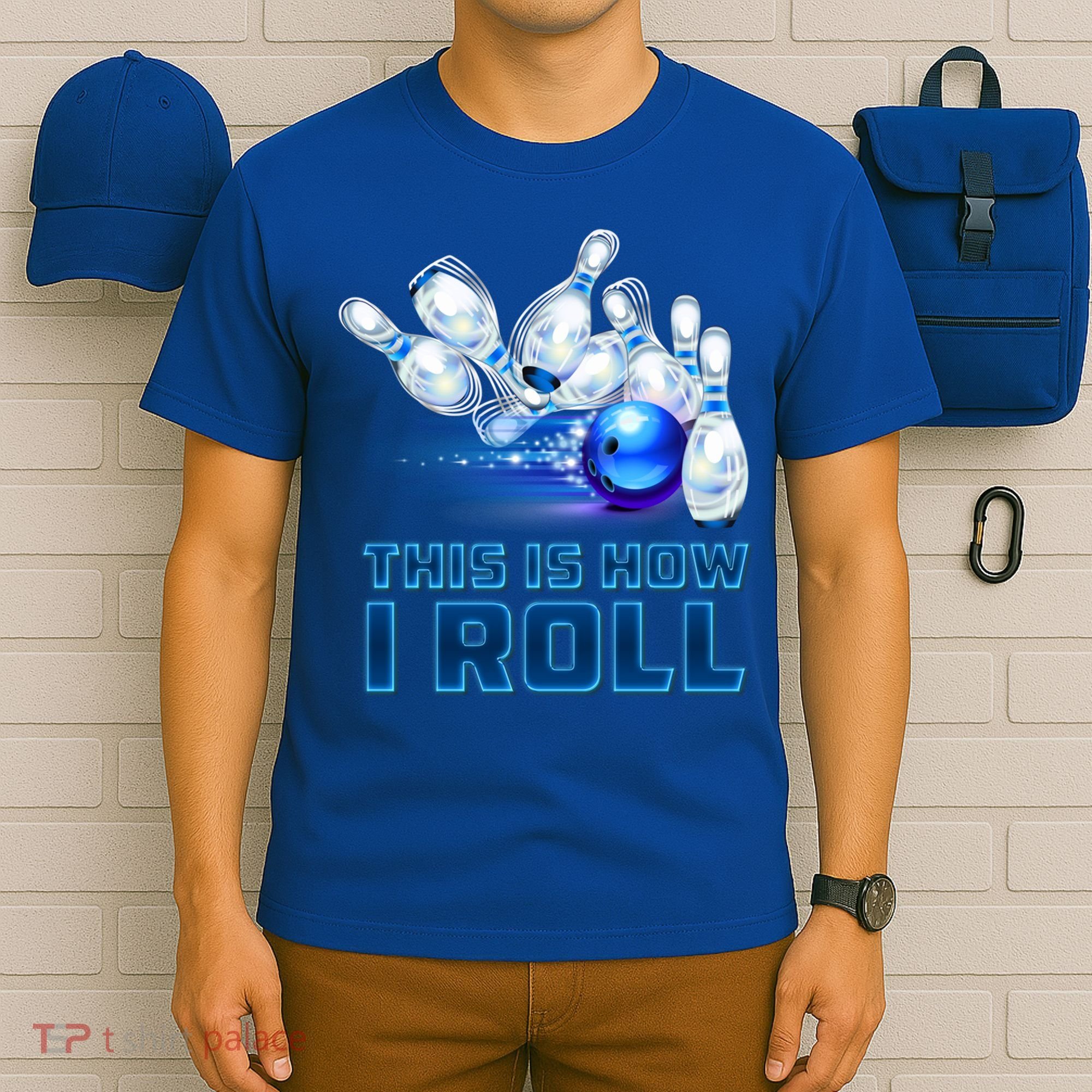 This Is How I Roll Bowling Cool Gift T-Shirt